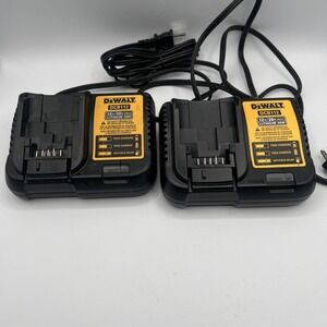 Lot Of 2 DEWALT DCB112 20V MAX Li-ion Fast Battery Charger OEM‎ AC